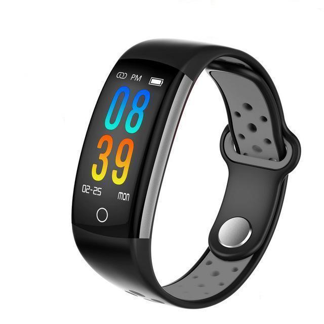 0.96 LCD Q6 Smart Band Heart Rate Monitor Fitness Bracelet IP68 Waterproof Watches Blood Pressure Oxygen Fitness Tracker