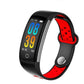 0.96 LCD Q6 Smart Band Heart Rate Monitor Fitness Bracelet IP68 Waterproof Watches Blood Pressure Oxygen Fitness Tracker