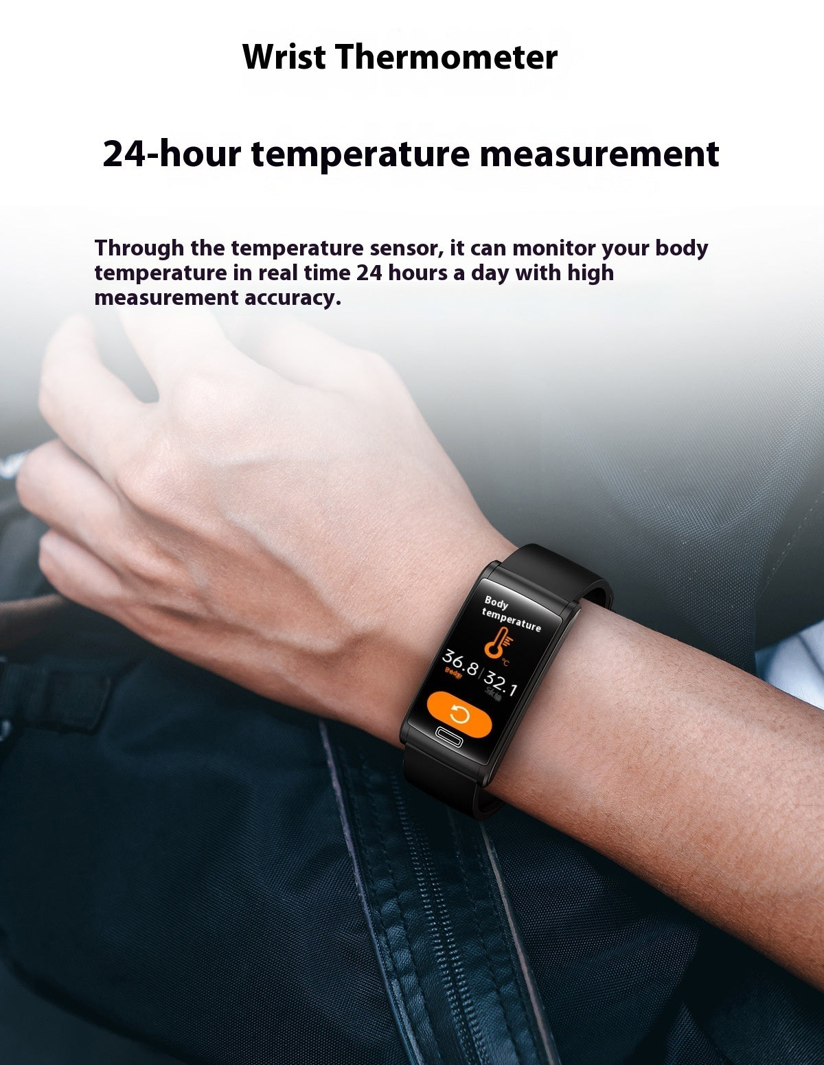 E600 Non-invasive Blood Sugar Testing Smart Watch