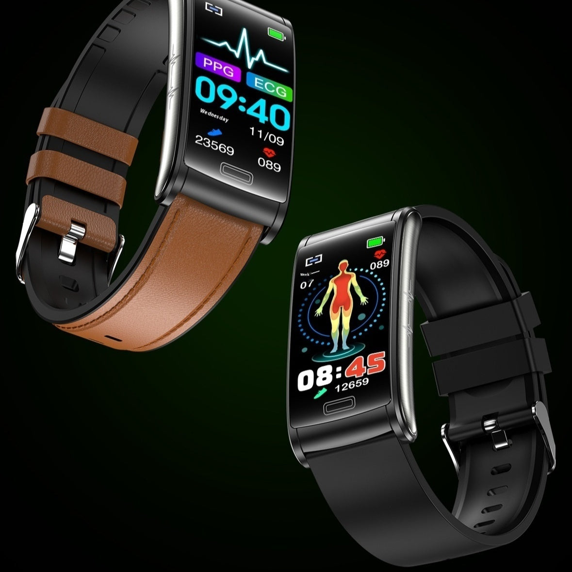 E600 Non-invasive Blood Sugar Testing Smart Watch